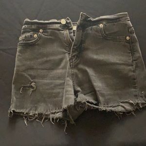 Jean shorts